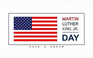 vector illustration for Martin Luther King Jr on abstract background