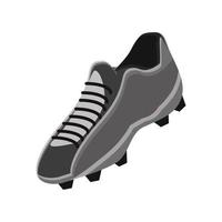 accesorio de zapato de fútbol vector