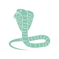 serpiente cobra real vector