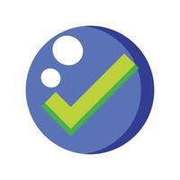 check mark button vector