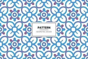 colorful seamless pattern design ornament vector