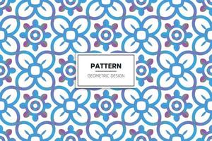 colorful seamless pattern design ornament vector