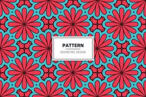 Ethnic colorful seamless pattern design vector