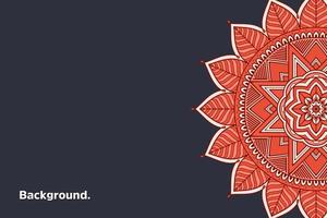 Background ethnic design vector