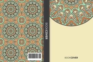 Mandala Cover Book vector