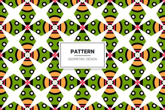 Seamless pattern with colorful elements vector