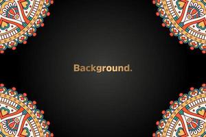 dark background for business card and cover vector