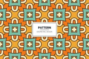 Seamless pattern background colorful elements vector