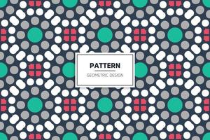 Ethnic colorful seamless pattern design vector