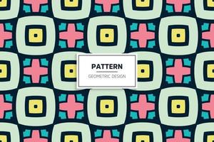 Seamless pattern with colorful elements vector