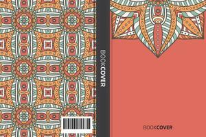 Mandala Cover Book vector