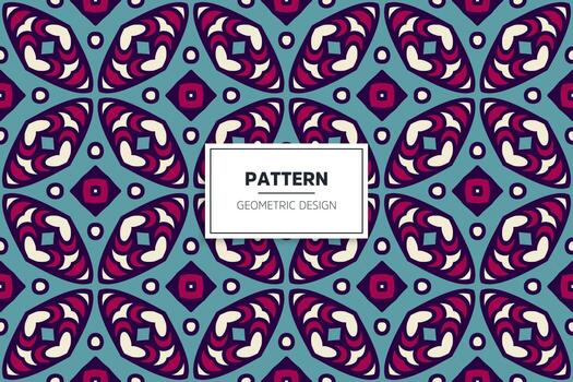 Seamless pattern background colorful elements vector