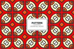 Seamless pattern background colorful elements vector