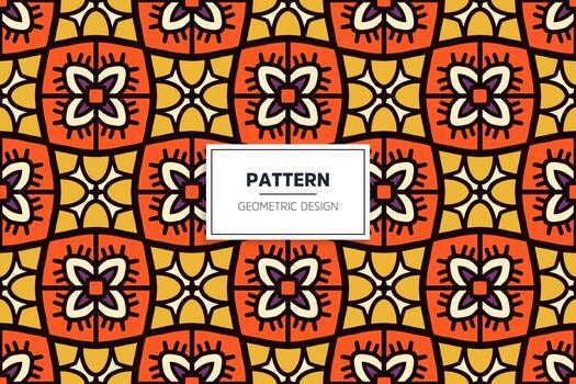 Seamless pattern background colorful elements vector