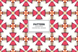 Seamless pattern with colorful elements vector