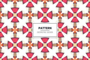 Seamless pattern with colorful elements vector