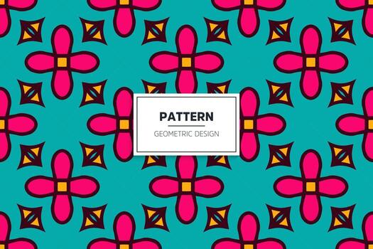 patrón sin costuras con elementos coloridos vector