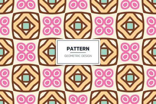 Seamless pattern background colorful elements vector