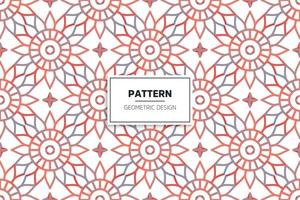 colorful seamless pattern design ornament vector