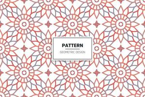 colorful seamless pattern design ornament vector