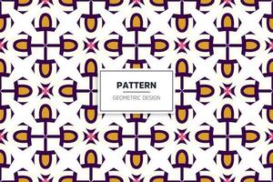 Seamless pattern background colorful elements vector