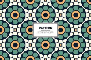 Ethnic colorful seamless pattern design vector