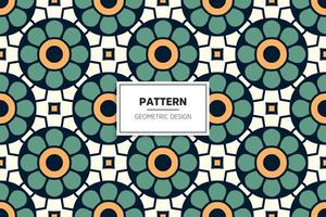 Ethnic colorful seamless pattern design vector