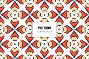Seamless pattern background colorful elements vector
