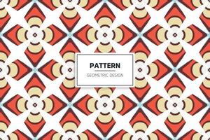 Seamless pattern background colorful elements vector