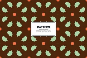 Ethnic colorful seamless pattern design vector
