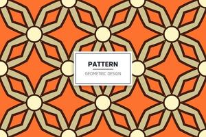 Ethnic colorful seamless pattern design vector