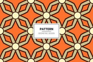 Ethnic colorful seamless pattern design vector