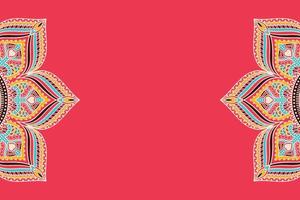 Mandala ethnic business card vector