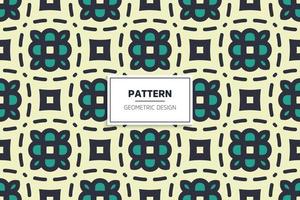 Seamless pattern background colorful elements vector