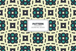 elementos de colores de fondo de patrones sin fisuras vector