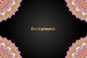 dark background for business card and cover vector