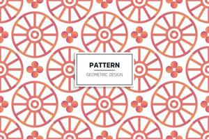 colorful seamless pattern design ornament vector