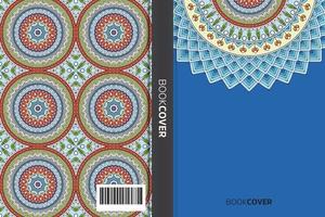 Mandala Cover Book vector