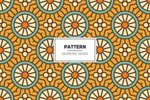 colorful seamless pattern design ornament vector