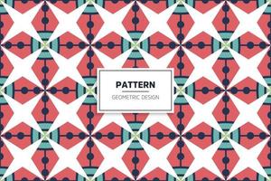 Seamless pattern with colorful elements vector