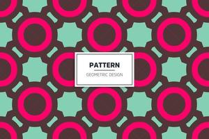 Ethnic colorful seamless pattern design vector
