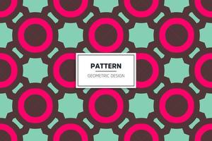 Ethnic colorful seamless pattern design vector