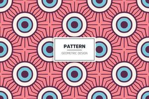 Ethnic colorful seamless pattern design vector