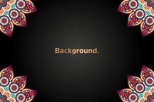 dark background for business card and cover vector