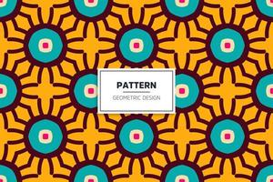 Seamless pattern with colorful elements vector