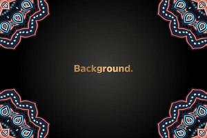 luxury background in ethnic style vector