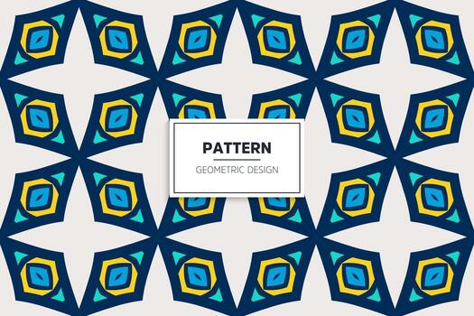 Seamless pattern background colorful elements vector