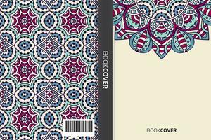 Mandala Cover Book vector