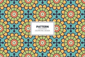 colorful seamless pattern design ornament vector