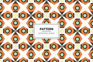 elementos de colores de fondo de patrones sin fisuras vector